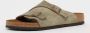 Birkenstock Zurich Slippers Taupe Narrow fit | Taupe | Suède - Thumbnail 9