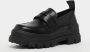 Buffalo Dames Aspha Loafer Platform Moccasin Black Dames - Thumbnail 8