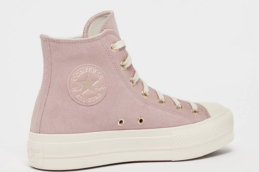 Converse Chuck Taylor All Star Lift Hi Hoge sneakers Dames Roze - Foto 9