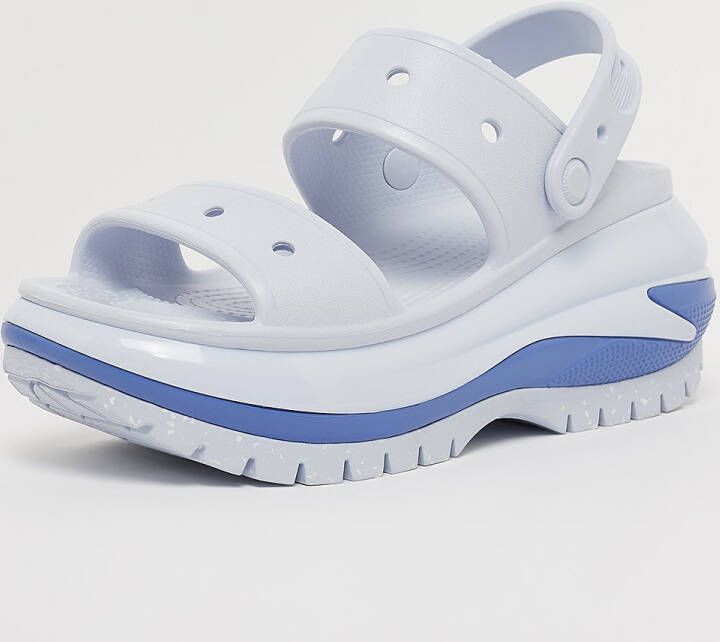 Crocs Classic Mega Crush Sandal Slides & Sandalen in blauw formaten: 39 40