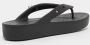 Crocs Vrouwenslippers Classic Platform Flip Black Dames - Thumbnail 10