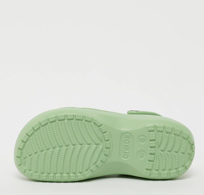 Crocs Classic Platform Sandalen & Slides Dames fair green maat: 39 40 beschikbare maaten:36 37 38 39 40 41 42