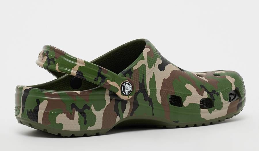 Crocs Clog Heren Slippers en Sandalen Green Leer Maat 47-48 Foot Locker -  Schoenen.nl