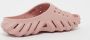 Crocs Slide Heren Slippers Roze Klei Pink Unisex - Thumbnail 5