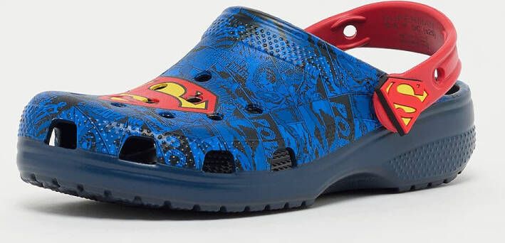 Crocs Superman Classic Clog K (PS) unisex Slides & Sandalen blauw Schoenen