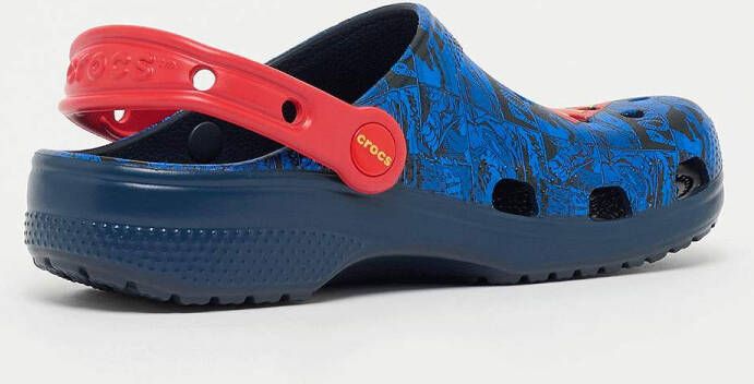 Crocs Superman Classic Clog K (PS) unisex Slides & Sandalen blauw Schoenen