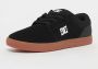 DC Shoes Crisis Leren Skateboard Sneakers Black Heren - Thumbnail 4