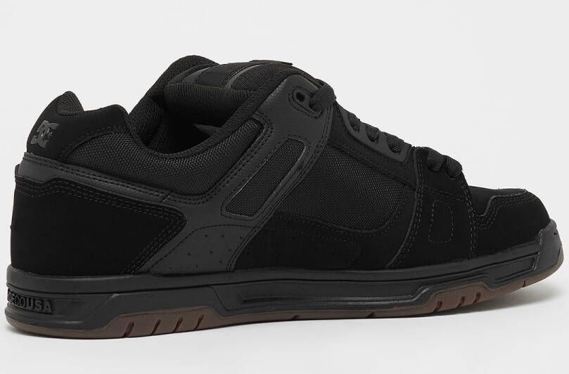 DC Stag black gum Skate in zwart formaten: 41