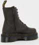 Dr. Martens Jadon Charcoal Grey Burnished Waxy Pull Up Wp Laars grijs Dames - Thumbnail 16