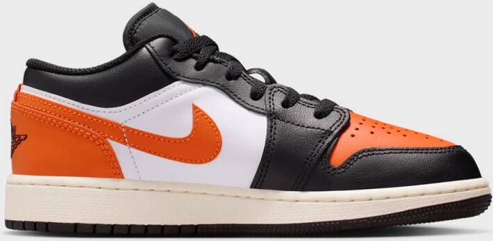 Jordan 1 Low (GS) unisex Basketball zwart Schoenen