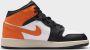 Jordan 1 Mid (GS) unisex Basketball zwart Schoenen - Thumbnail 3