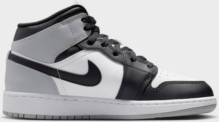 Jordan 1 Mid (GS) unisex Basketball wit Schoenen