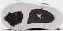 Jordan 4 Retro (TD) black white anthracite black Basketball in zwart formaten: 23.5 - Thumbnail 4