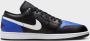 Jordan Air 1 Low Black Game Royal White- Heren Black Game Royal White - Thumbnail 5