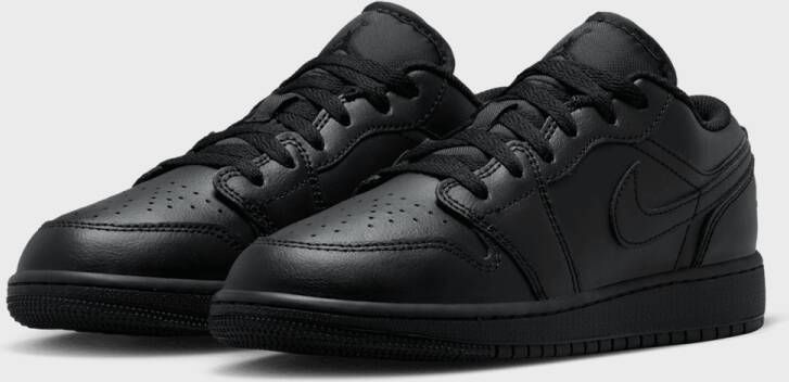 Jordan Air 1 Low (gs) Basketball Schoenen black black black maat: 38.5 beschikbare maaten:36.5 38.5 40