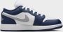 Jordan Kinderschoenen Air 1 Low White Midnight Navy Wolf Grey White Midnight Navy Wolf Grey - Thumbnail 8