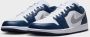 Jordan Air 1 Low White Midnight Navy Wolf Grey- Heren White Midnight Navy Wolf Grey - Thumbnail 9