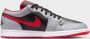 Jordan Air 1 Low Black Cement Grey White Fire Red- Heren Black Cement Grey White Fire Red - Thumbnail 5