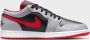 Jordan Air 1 Low Black Cement Grey White Fire Red- Heren Black Cement Grey White Fire Red - Thumbnail 8