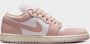 Jordan Air 1 Low Dames White Sail Pink Oxford- Dames White Sail Pink Oxford - Thumbnail 7