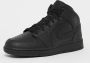 Jordan Air 1 Mid (gs) Basketball Schoenen BLACK BLACK-BLACK maat: 37.5 beschikbare maaten:36 37.5 - Thumbnail 8