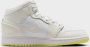 Jordan Air 1 Mid Junior Sail White Light Laser Orange Sail White Light Laser Orange - Thumbnail 8