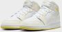 Jordan Air 1 Mid Junior Sail White Light Laser Orange Sail White Light Laser Orange - Thumbnail 10