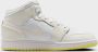 Jordan Air 1 Mid Junior Sail White Light Laser Orange Sail White Light Laser Orange - Thumbnail 5