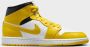 Jordan Air 1 Mid White Black Vivid Sulphur- White Black Vivid Sulphur - Thumbnail 8