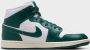 Nike Air Jordan 1 Mid Donkergroen Wit Gebroken Wit Sneakers Unisex Doos Zonder Deksel - Thumbnail 11