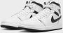 Jordan Air 1 Mid 1 Schoenen white black white black maat: 47 beschikbare maaten:41 42.5 43 44.5 45 46 47.5 40.5 45.5 47 - Thumbnail 14