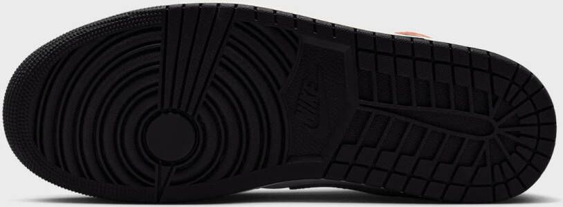 Jordan Air 1 Mid men zwart Schoenen