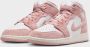 Jordan Air 1 Mid Kinderschoenen White Sail Legend Pink White Sail Legend Pink - Thumbnail 12