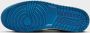 Jordan Air 1 Mid SE Heren Sneakers Schoenen Leer Wit-Blauw FN5215 - Thumbnail 12