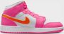 Jordan Stijlvolle Leren Sneaker voor Vrouwen Roze Dames - Thumbnail 6