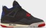 Jordan Air 4 "Rare Air" Retro (GS) unisex zwart Schoenen - Thumbnail 2