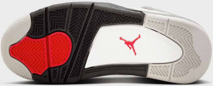 Jordan Air 4 Retro OG "White Cement" (GS) Basketball in wit formaten: 36