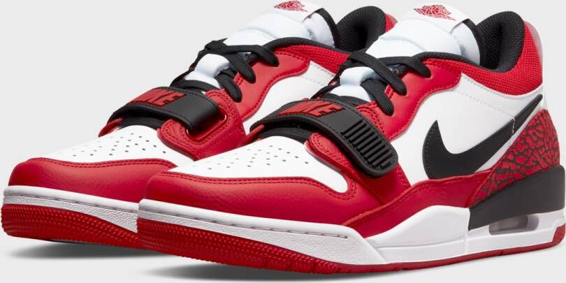 Nike Air jordan legacy 312 low Sneakers Mannen Zwart Wit Rood
