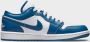 Jordan Wmns Air 1 Low White Dk Marina Blue White Schoenmaat 36 1 2 Sneakers DC0774 114 - Thumbnail 7