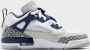 Jordan Spizike Low (GS) Basketball in wit formaten: 36.5 - Thumbnail 3