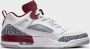 Jordan SPIZIKE LOW White Wolf Grey Anthracite Team Red- Heren White Wolf Grey Anthracite Team Red - Thumbnail 6