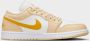 Jordan Air 1 Low Sail Pale Vanilla White Yellow Ochre- Sail Pale Vanilla White Yellow Ochre - Thumbnail 6