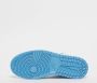 Jordan 1 Low Dames Schoenen Blauw Maat: 38.5 Leer Synthetisch Foot Locker - Thumbnail 13