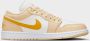 Jordan Air 1 Low Sail Pale Vanilla White Yellow Ochre- Sail Pale Vanilla White Yellow Ochre - Thumbnail 3