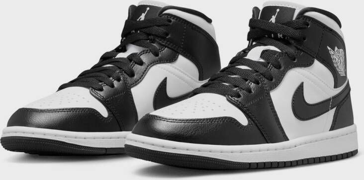 Jordan Wmns Air 1 Mid Basketball Schoenen white black white maat: 36.5 beschikbare maaten:36.5 37.5 38.5 39 40.5 41 42