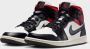 Jordan Wmns Air 1 Mid Basketball Schoenen black gym red sail maat: 42.5 beschikbare maaten:42.5 - Thumbnail 8