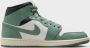 Jordan Air 1 Mid Sail Anthracite Jade Smoke- Sail Anthracite Jade Smoke - Thumbnail 6