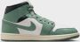 Jordan Air 1 Mid Sail Anthracite Jade Smoke- Sail Anthracite Jade Smoke - Thumbnail 10