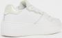 Karl Kani Kk 89 Up Heel Logo Womens White Beige Sneakers 1180797-White Beige - Thumbnail 3