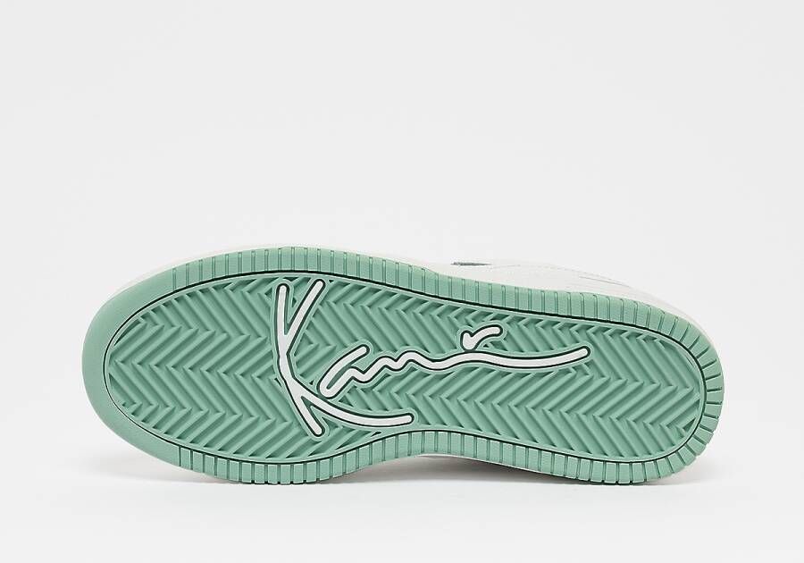 Karl Kani Samo Up Lxry Bold Sneakers Dames white green grey maat: 36.5 beschikbare maaten:36.5 37.5 38.5 39 40.5 41